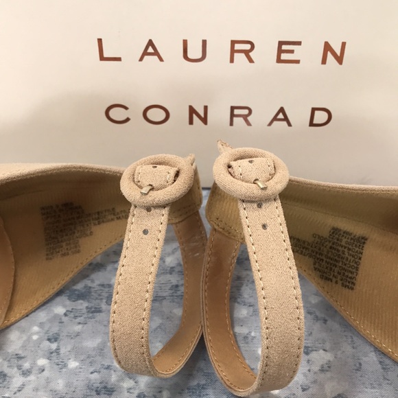 LC Lauren Conrad Hydrangea Gold 3.5” Glitter Heels Women’s Sizes 8M 9M ✨NIB✨ - Picture 10 of 14